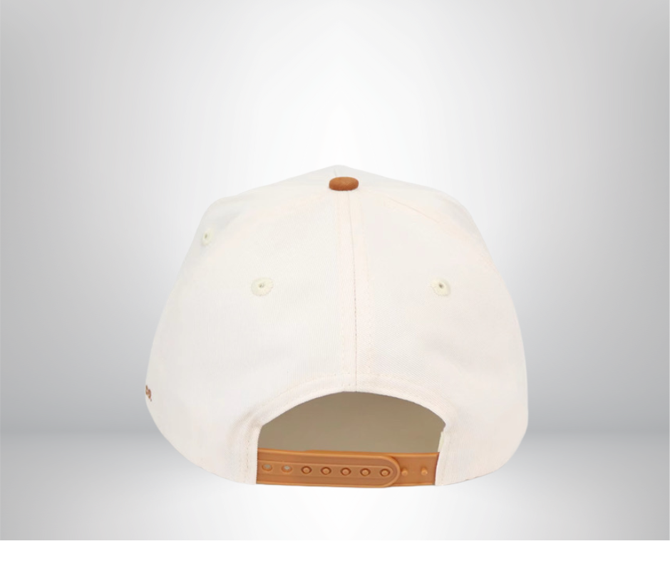 5 Panel SnapBack Cap - Coastal Tan