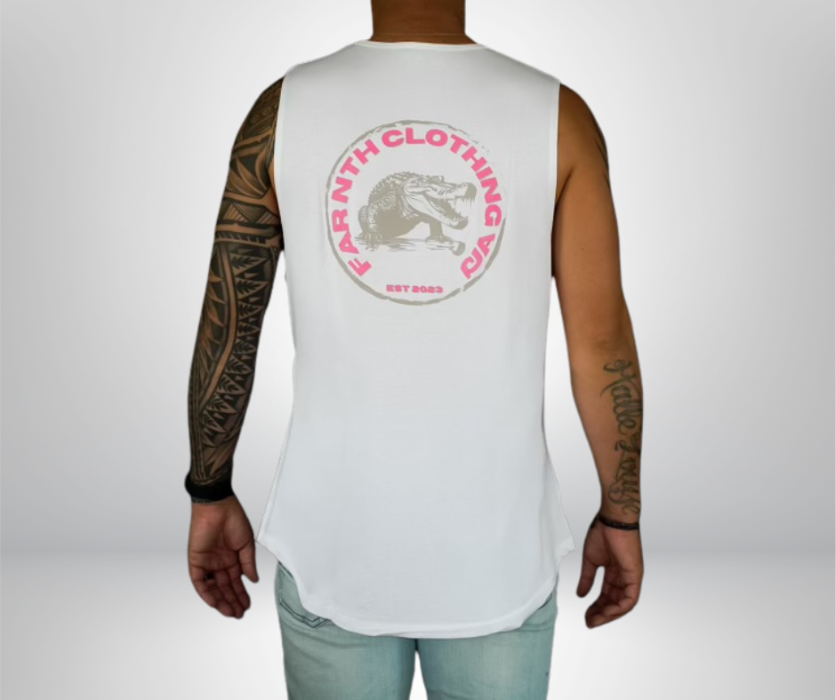 The URBAN Muscle Tank - Unisex White