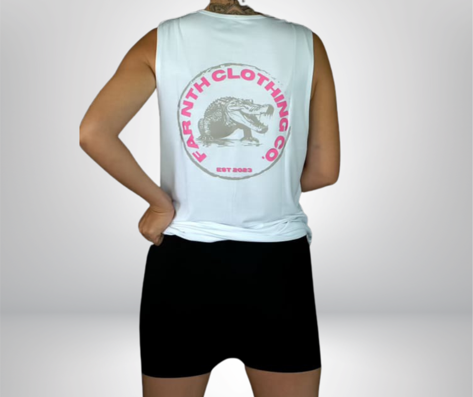 The URBAN Muscle Tank - Unisex White