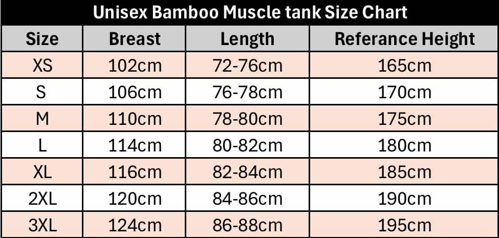 The "BLANKA" Bamboo Muscle Tank - Unisex Black