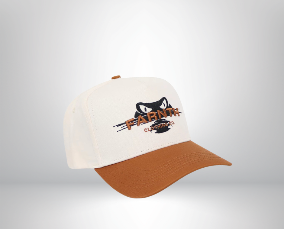 5 Panel SnapBack Cap - Coastal Tan