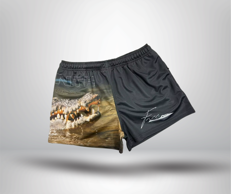 Far North Clothing Co. Footy Shorts - Black