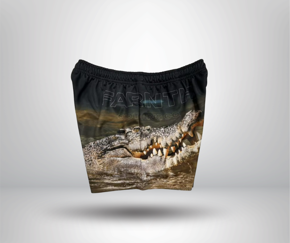 Far North Clothing Co. Footy Shorts - Black