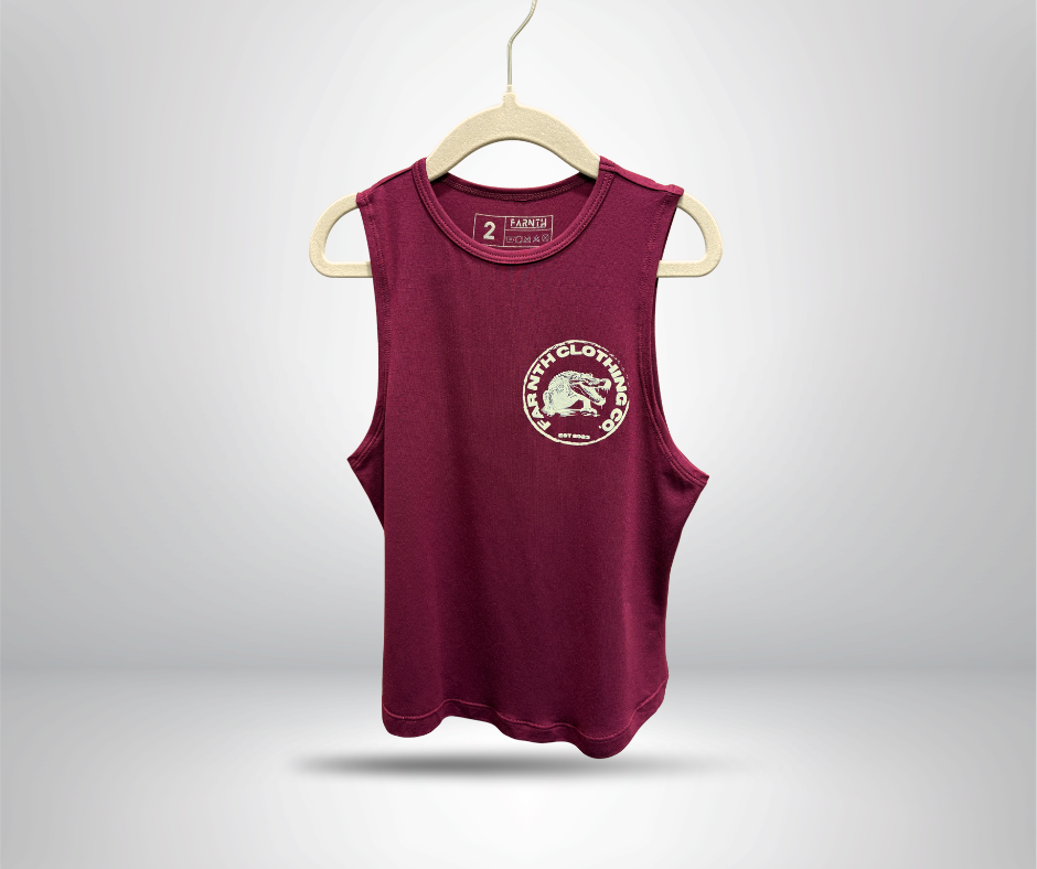 Kids "Croc Stamp" Muscle tank - Unisex