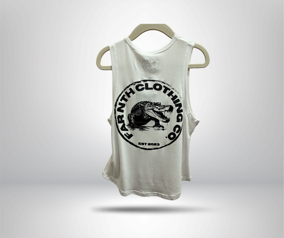 Kids "Croc Stamp" Muscle tank - Unisex
