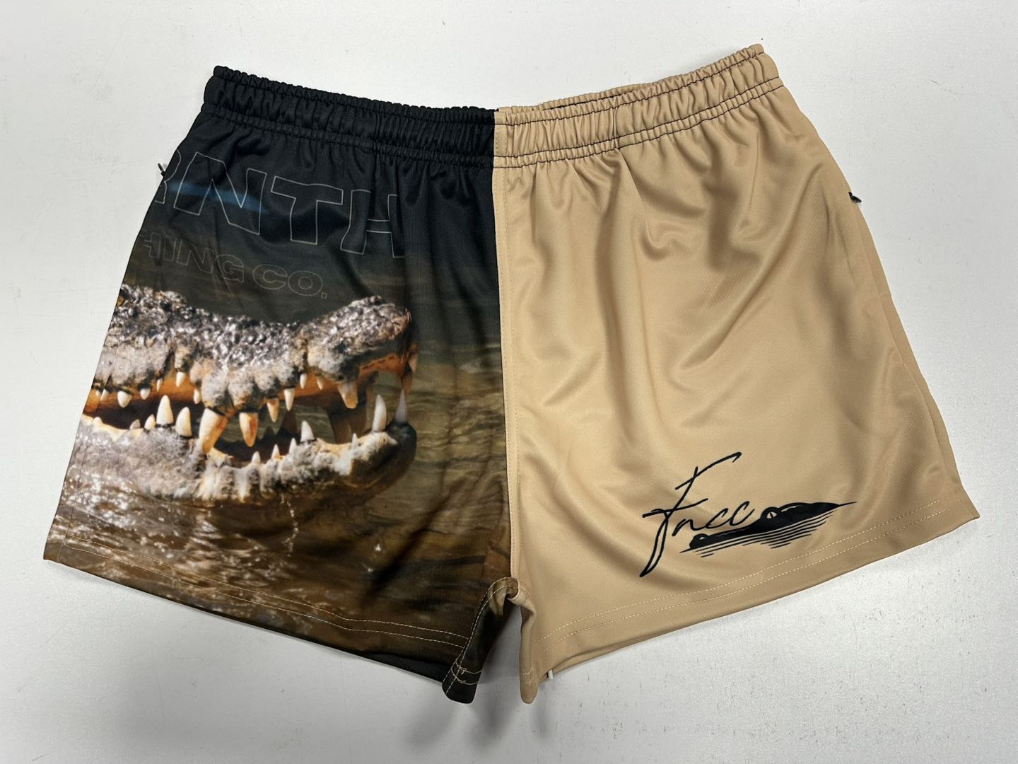 Far North Clothing Co. Footy Shorts - Beige