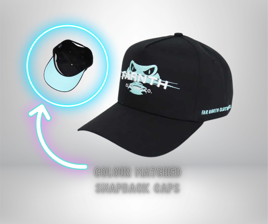 5 Panel SnapBack Cap - Colour Matched