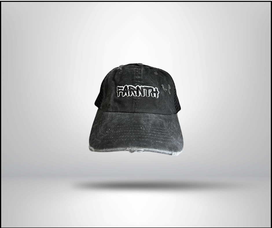 Ponytail 6 Panel Trucker Cap